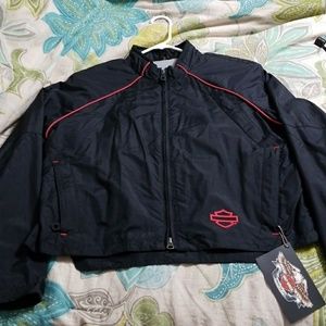New Harley Davidson nylon riding jacket.